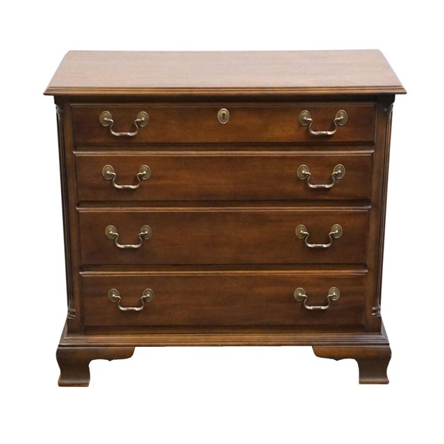 Traditional Altavista Lane Traditional Style Solid Cherry 34" Gentleman's Chest / Nightstand 6326-83 For Sale - Image 3 of 13