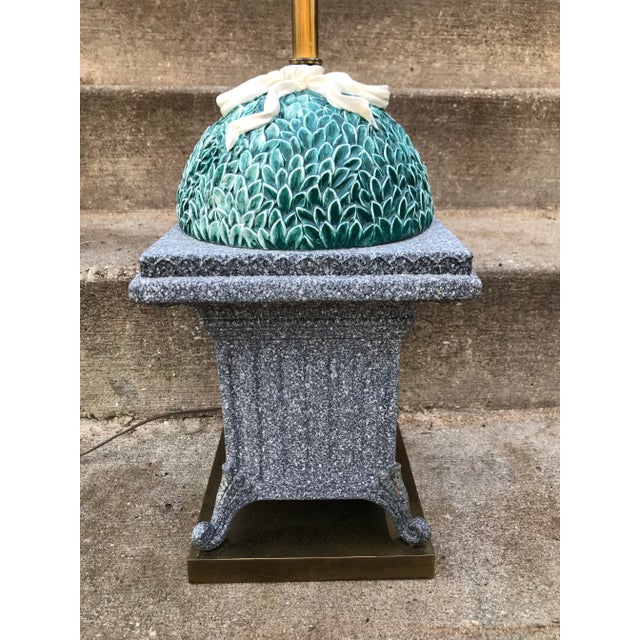1980s 1980s Vintage Chapman Topiary Planter Lamp For Sale - Image 5 of 13