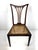 Wood Antique Federal Style Mahogany Chair With Cane Seat and Shield Back Detail For Sale - Image 7 of 12