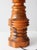 Mid 20th Century Mid 20th Century Mid Century Turned Mixed Wood Table Lamp With Woven Shade For Sale - Image 5 of 18