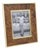 Mid Century Montagnani Italy Metal and Walnut Wood Picture Frame For Sale