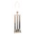 Vintage Mid-Century Modern Monumental "Four-Column" Lucite Table Lamp For Sale