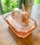 Shabby Chic Vintage Pink Depression Glass Covered Bunny Dish For Sale - Image 3 of 5