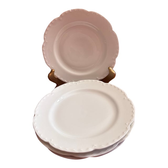 1900s Salad Plate Ranson by Haviland a Set of 4 For Sale