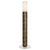 Glass Handcrafted Ceramic Floor Lamp in with Linen Cylinder Lampshade in Smoked Moss Glaze by Svitanok For Sale - Image 7 of 7