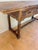 Wood Spanish Walnut Drop-Leaf Table With Three Drawers, 1930s For Sale - Image 7 of 16