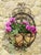 Vintage Wrought Iron Scrolled Wall Pocket Planter For Sale - Image 12 of 17