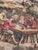Antique French Aubusson Jacquard Tapestry Village, 1970s For Sale - Image 11 of 18
