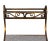 American Wrought Iron Bench For Sale - Image 4 of 13
