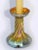 1915 Louis Comfort Tiffany Art Glass Candlestick Lamps - a Pair For Sale - Image 6 of 8
