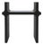 Black Curul Chair by Arthur Bitsch For Sale