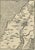 Holy Land Woodcut Map by Heinrich Bünting, 1581 For Sale - Image 3 of 9