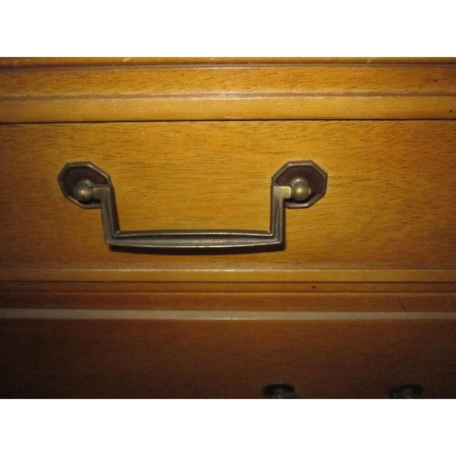 1960s Vintage Bassett Furniture 7 Drawer Dresser For Sale - Image 9 of 12