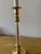 1980s Neoclassical Spiral Twist Brass & Wood Buffet Lamps - A Pair (Bases Only) For Sale In Washington DC - Image 6 of 7