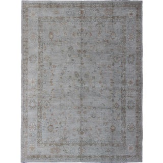 Large Angora Oushak Rug by Keivan Woven Arts 10'9 X 13'11 For Sale