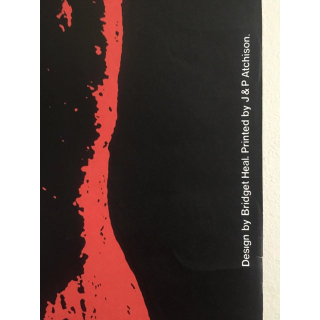 Red Vintage 1982 " the Vikings in England " Yorkshire Museum British Exhibition Poster For Sale - Image 8 of 10