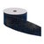 Add a touch of celestial sparkle to your décor with this gold speckled velvet wired polyester ribbon. Featuring a plush...