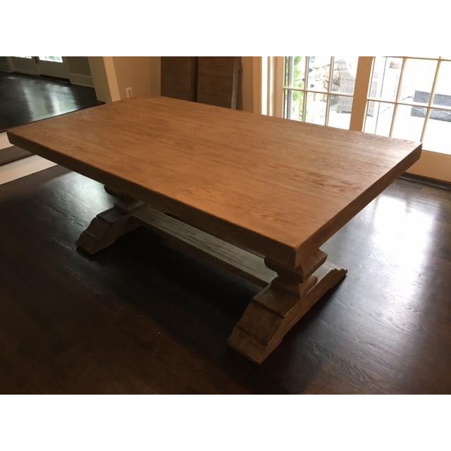 Pottery Barn Banks Extending Dining Table Chairish