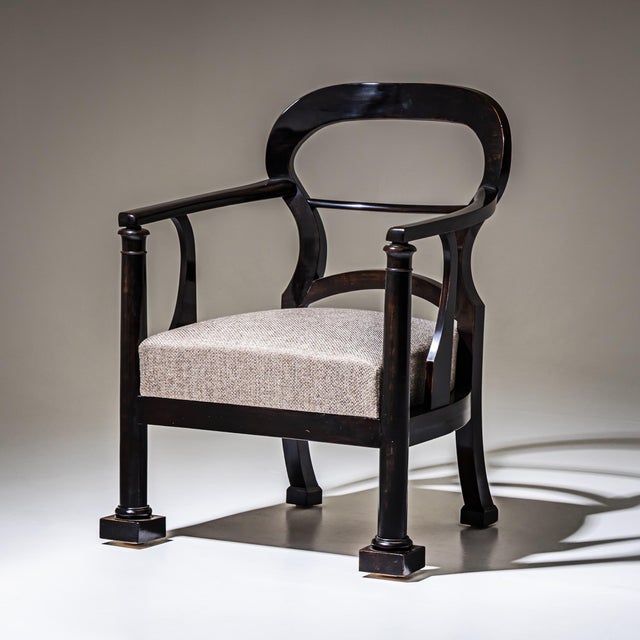 Antique Biedermeier Armchairs, Austria, 1830, Set of 2 For Sale - Image 4 of 10