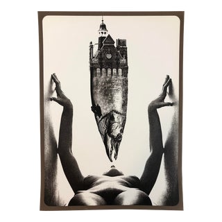 1970’s Retro Sam Haskins Poster Print - Surreal Nude For Sale