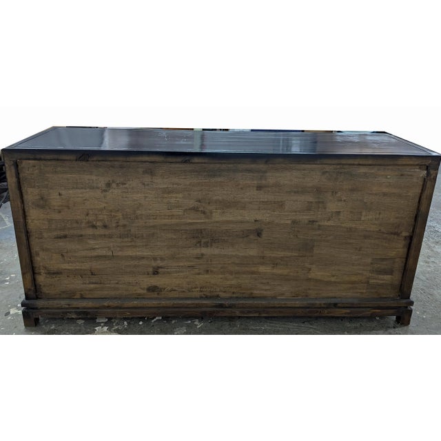Asian Modern Black Lacquer Sideboard For Sale - Image 11 of 11