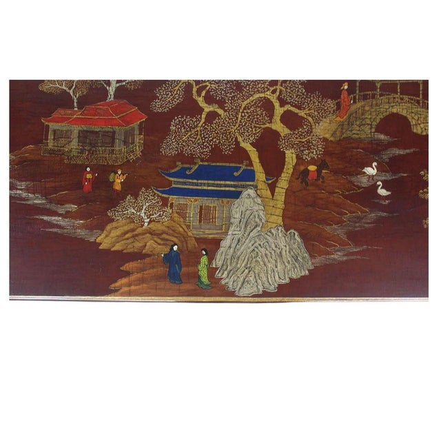 Chinoiserie John Boone Laquered Chinoiserie Coffee Table For Sale - Image 3 of 4