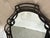 Contemporary 1920s Large Wrought Iron Wall Mount Mirror Ie. Edgar Brandt For Sale - Image 3 of 4