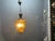 Vintage Amber Glass Pendant Light, 1960s For Sale - Image 11 of 12