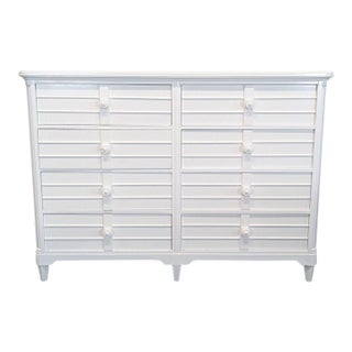Stanley Furniture Cypress Grove White 6 Drawer Dresser For Sale