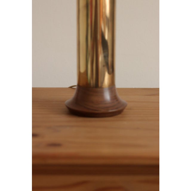 Large Vintage Brass Table Lamp For Sale - Image 14 of 18