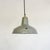 Industrial Industrial Grey Enamel Pendant Light, 1950s For Sale - Image 3 of 17