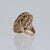 Vintage Mid-Century Filigree Faceted Oval Citrine 14k Gold Cocktail Ring Size 6.75 For Sale - Image 9 of 12