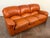 Vintage 1970's Italian Leather Sofa For Sale - Image 10 of 13