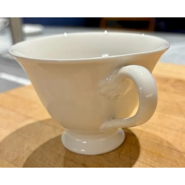 Late 20th Century Late 20th Century Villeroy & Boch Tea Cup Set of 6 With Plate For Sale - Image 5 of 6