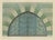 Alexandre M. Raymond, Iznik Tympanum Print, Tomb of Sultan Selim Ii, 1924, Paper For Sale - Image 3 of 11
