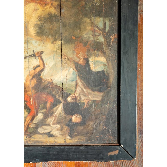 18th Century 18th Century Continental European Painting, Martyrdom of a Saint, Italian School For Sale - Image 5 of 16