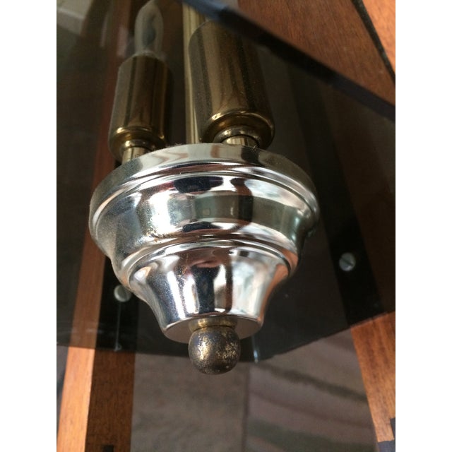 Mid-Century Teak Pendant Lamp | Chairish