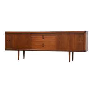 1960s Refinished Danish Modern Credenza by Bramin