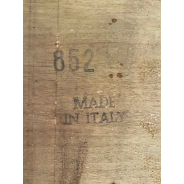 Sleek Italian Parquetry Inlay Writing Desk, Made in Italy For Sale - Image 18 of 18