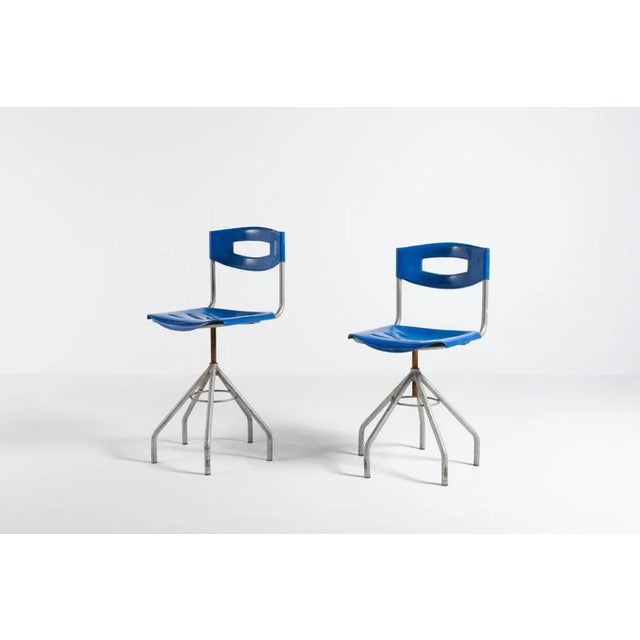 Vintage Industrial Stool For Sale - Image 4 of 16