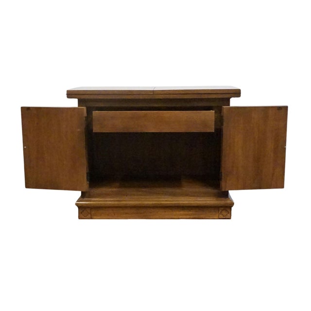 Thomasville Furniture Legendary Collection Spanish Mediterranean Style 76" Flip Top Server Buffet 3721-510 For Sale In Kansas City - Image 6 of 17