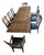 2002 Baker Milling Road Italian Provincial Maple Dining Set - 9 PCS For Sale