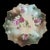 Green Antique Mz Austria Rose Porcelain Plate, Scalloped Gold Rim, Green Floral Cabinet Plate, Moritz Zdekauer, Circa 1900 For Sale - Image 8 of 9