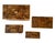 Vintage Bamboo Parquet Boxes With Bamboo Root Pulls, Graduated - Set of 4 For Sale - Image 13 of 13