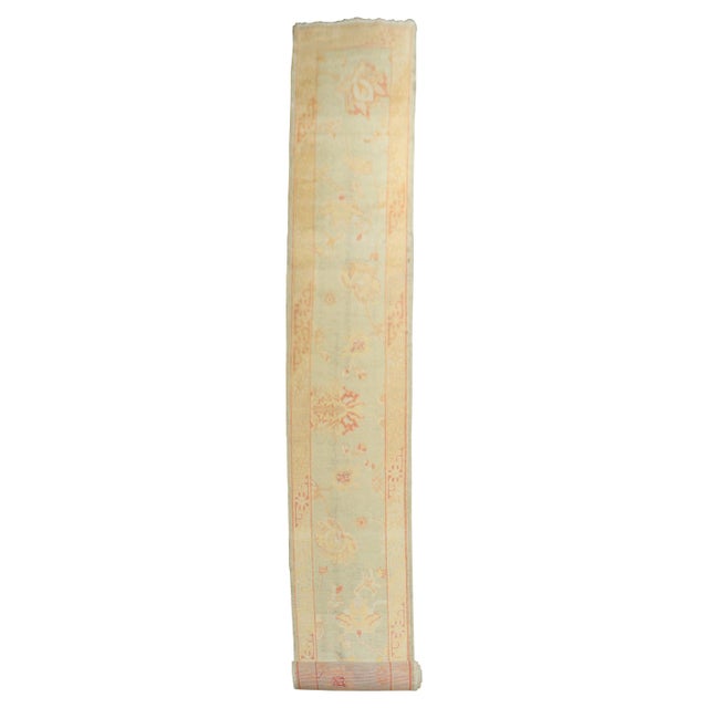 Early 21st Century Turkish Oushak Runner - 2'6" x 21' For Sale - Image 15 of 18