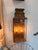 Copper and Glass wall sconce with 2 lights. 2 available