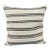 Turkish Hemp Pillow Cushion Natural Beige Dark Brown Pillow Cushion Cover 20"x20" For Sale