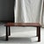Vintage Indonesian Brown Teak Coffee Table with Tapered Legs, 1980s For Sale - Image 15 of 18