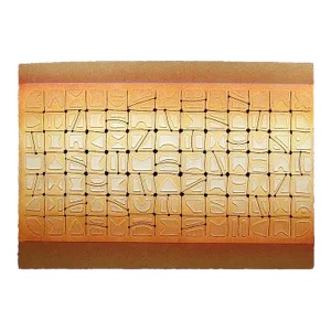 1990s Paul Maxwell "#10-80b" Signed Limited Edition Stencil Casting
