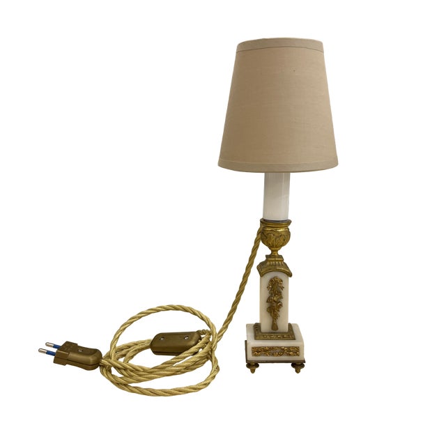 Marble Lamps, 1890s, Set of 2 For Sale - Image 3 of 5